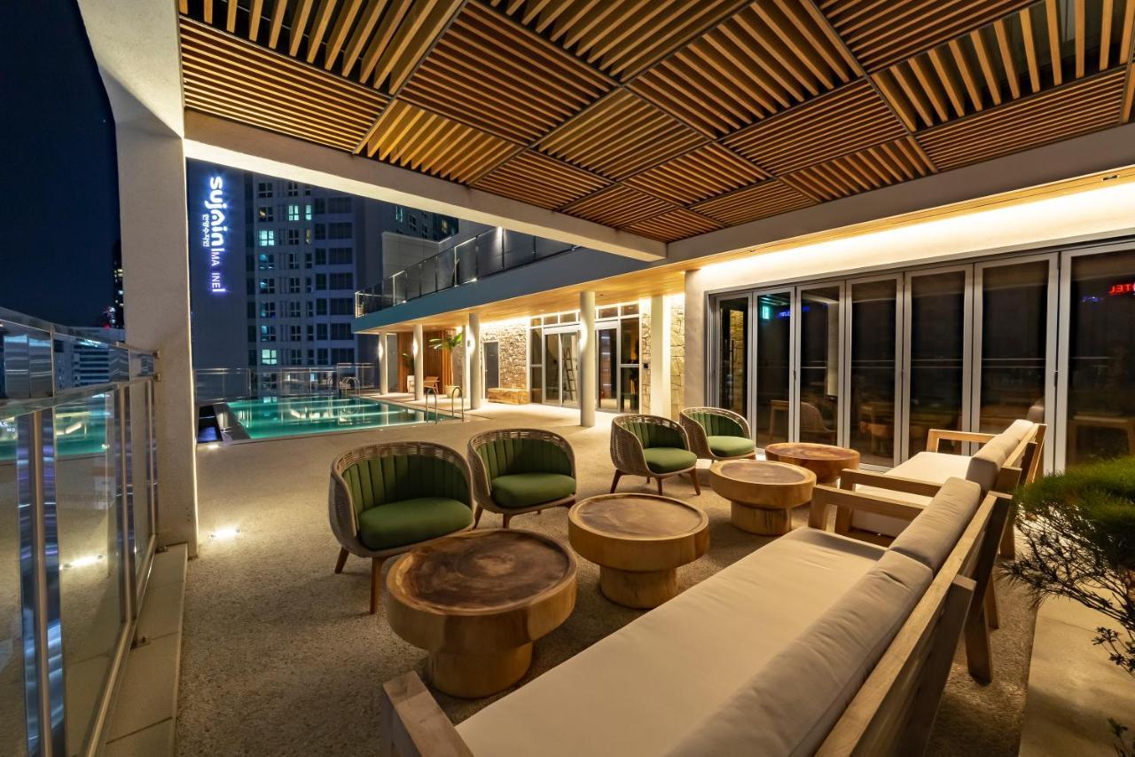 Hound Hotel Haeundae Signature Puszan Kültér fotó