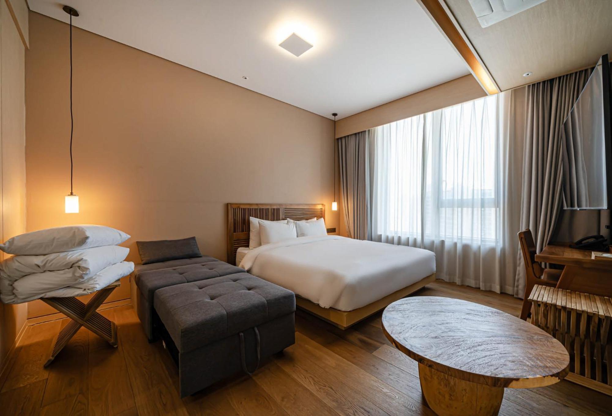 Hound Hotel Haeundae Signature Puszan Kültér fotó